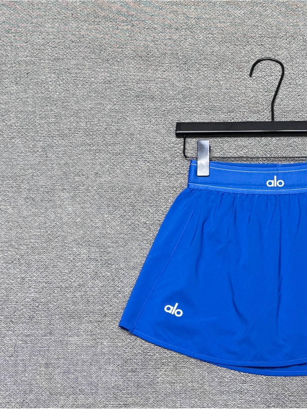 ALO Yoga Mini Skirt - Royal Blue Athletic Skort - Picture 3 of 4